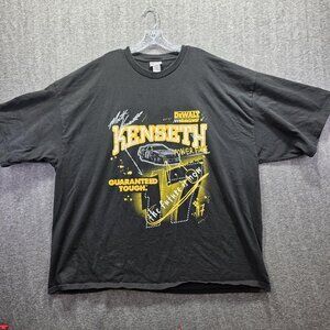 Matt Kenseth Shirt Mens 4XL Black NASCAR Racing DeWALT 17 Graphic Short Sleeve